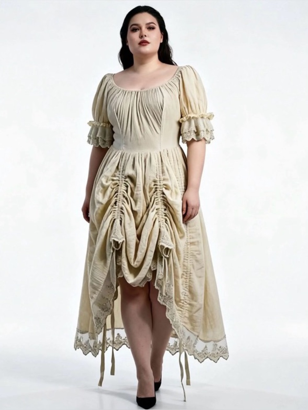Devil Fashion Gretel Steampunk Victorian Style Vintage Dress - Picture 2 of 11